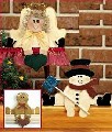 Wood Holiday Shelf Sitters