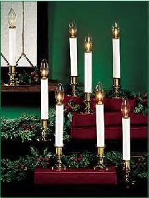 Set of 8 Holiday Candlesticks
