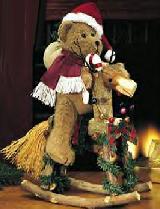 Santa Bear & Rocking Reinder